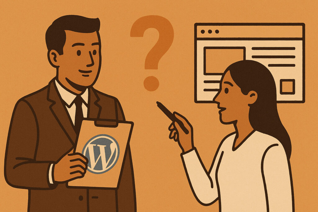 Should You Hire a WordPress Consultant Before a Web Designer?